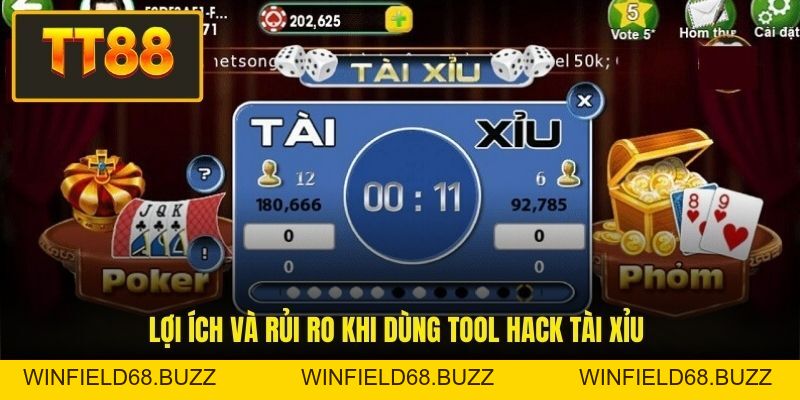Tool Hack Tài Xỉu Miễn Phí - Lợi Thế & Rủi Ro Chi Tiết - WINFIELD68.BUZZ
