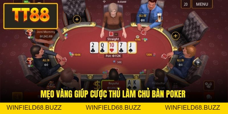Cách Chơi Poker Chuyên Nghiệp Làm Giàu Nhanh Chóng - WINFIELD68.BUZZ