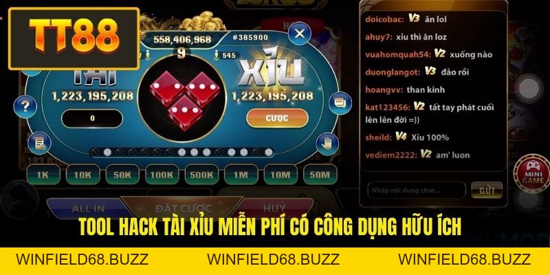 Tool Hack Tài Xỉu Miễn Phí - Lợi Thế & Rủi Ro Chi Tiết - WINFIELD68.BUZZ